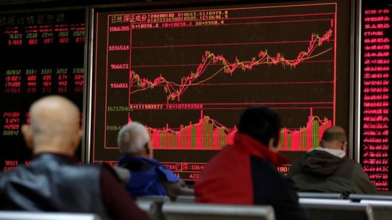 美股暴跌推动了亚洲市场的获利回吐，而中国股市分别发展