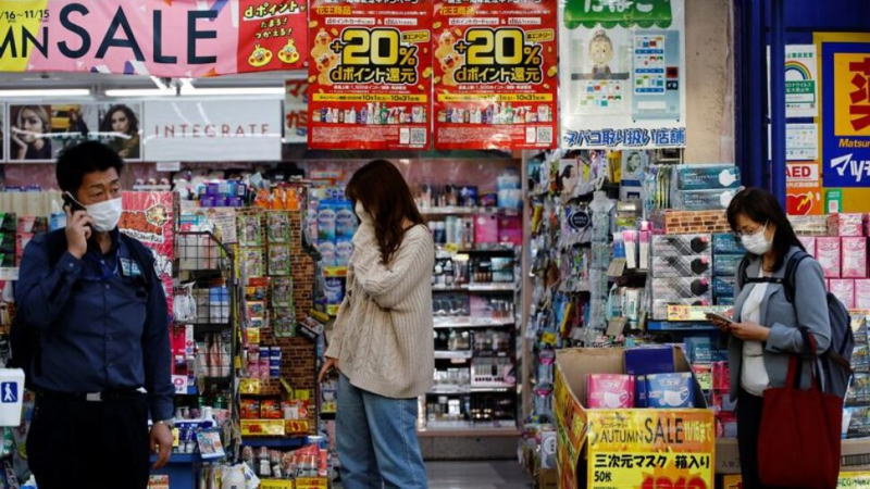 日本消费支出录得14个月以来的首次增长