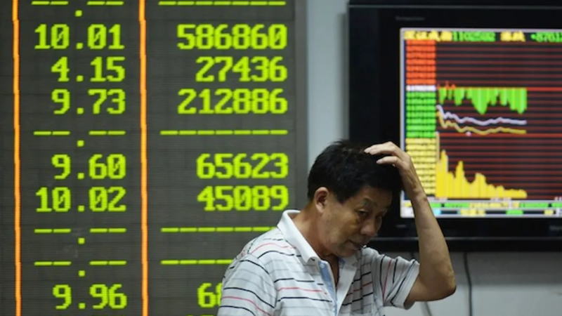 分析：由于盈利增长预期并未兑现，中国股市下行压力加剧